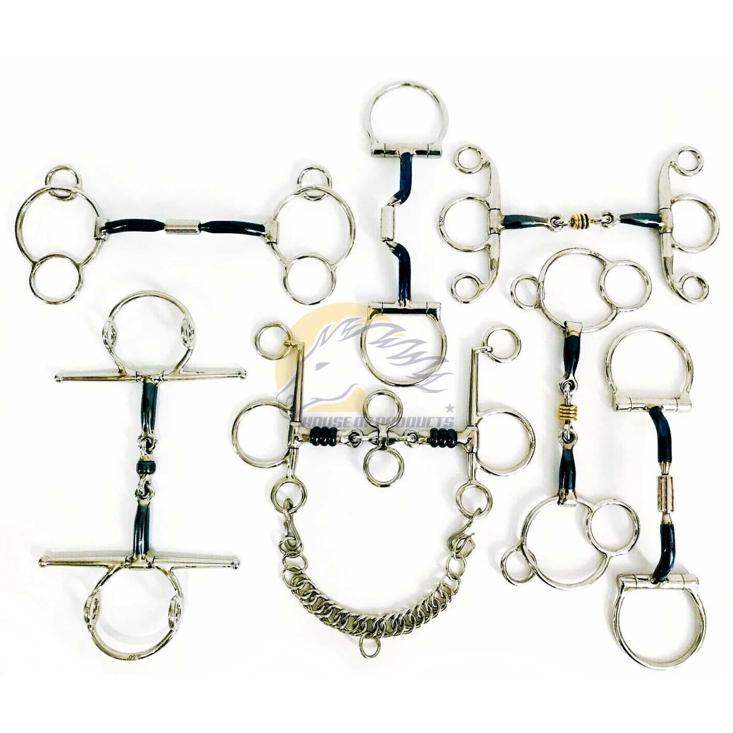 Blue Sweet Iron Horse Bits Riding Equipment Factory Manufacturer