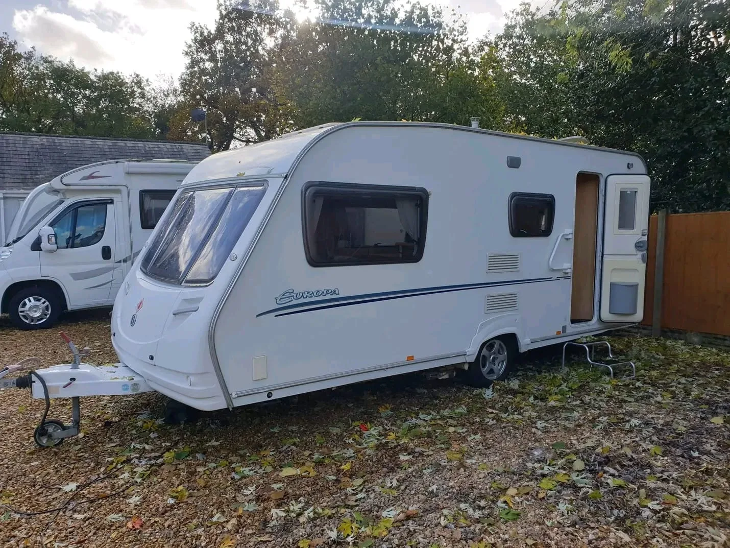 Buy Fiberglass Camper Trailer Mobile European Motorhome Bike Camping