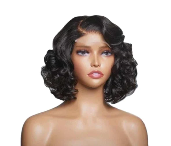 Raw Vietnamese Human Hair Best Quality Super Double Drawn Bouncy Curly Hair Weft Bundles Natural Color