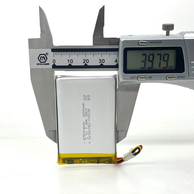 Li-po 3.7V 2000mAh 853465 Lithium Polymer Li-Po Li... – Grandado - Foto 6