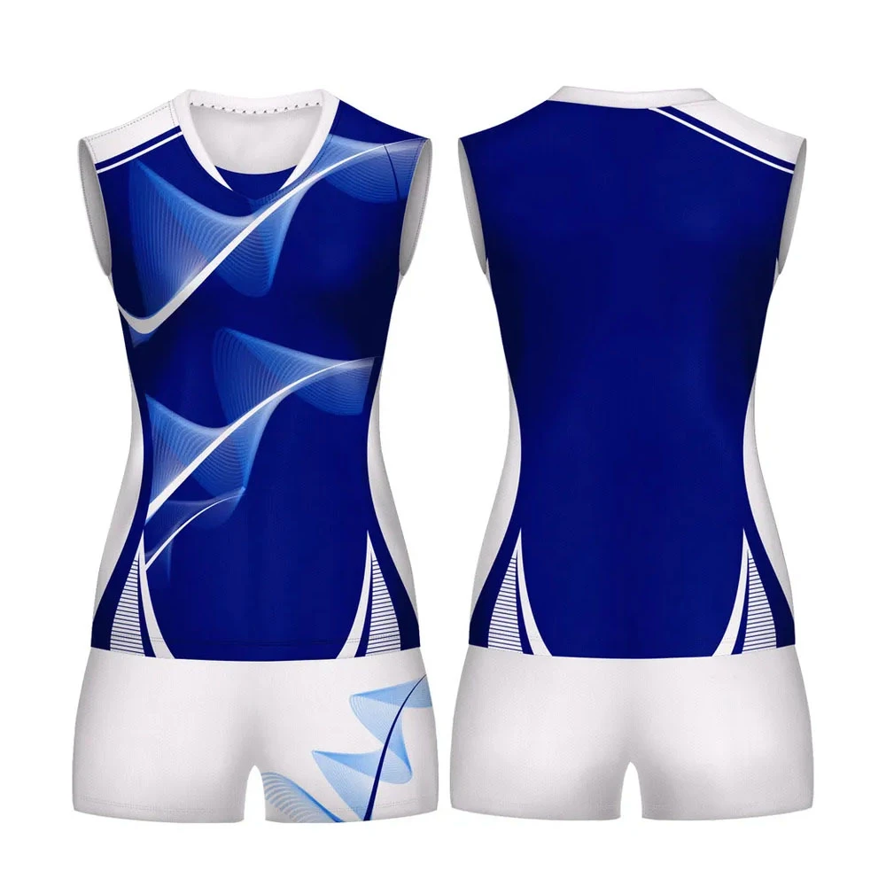 Professional Volleyball Uniform Customized Sublimation Volleyball Jerseys Custom Volleyball Kits 100% Polyester For Unisex 2025