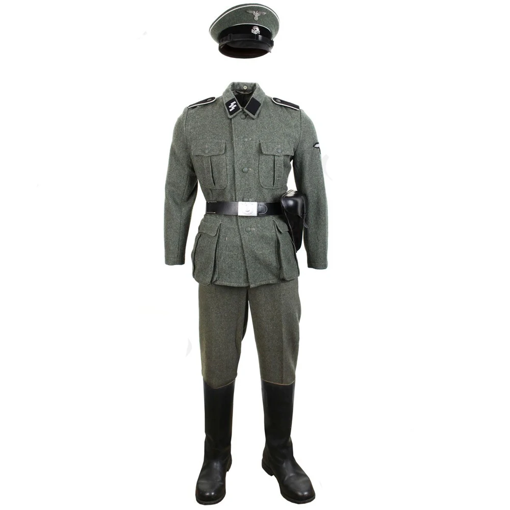 Ww2 German Field Enlisted Officer Uniform Complete Set - Buy Officer ...