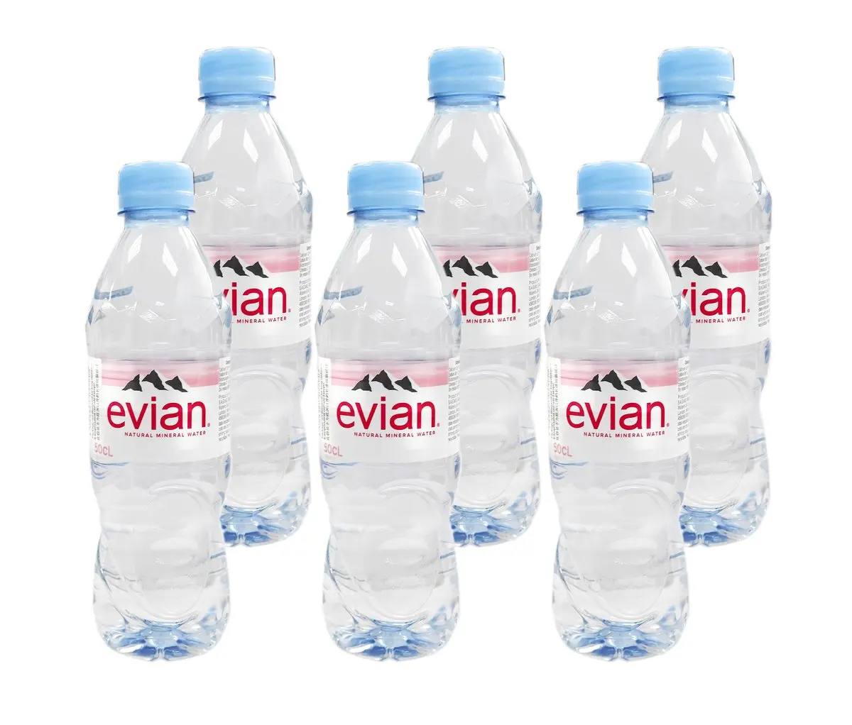 100% Лучшая натуральная минеральная вода в бутылках Evian наличии по заводским ценам