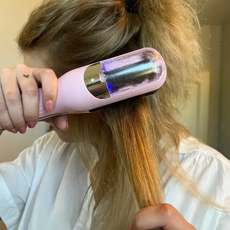 Cordless Split End Remover Lady Portable Professional 2 in 1 Hair Trimmer Salon Straighten Repair Hair Trimmer Split End Cutting