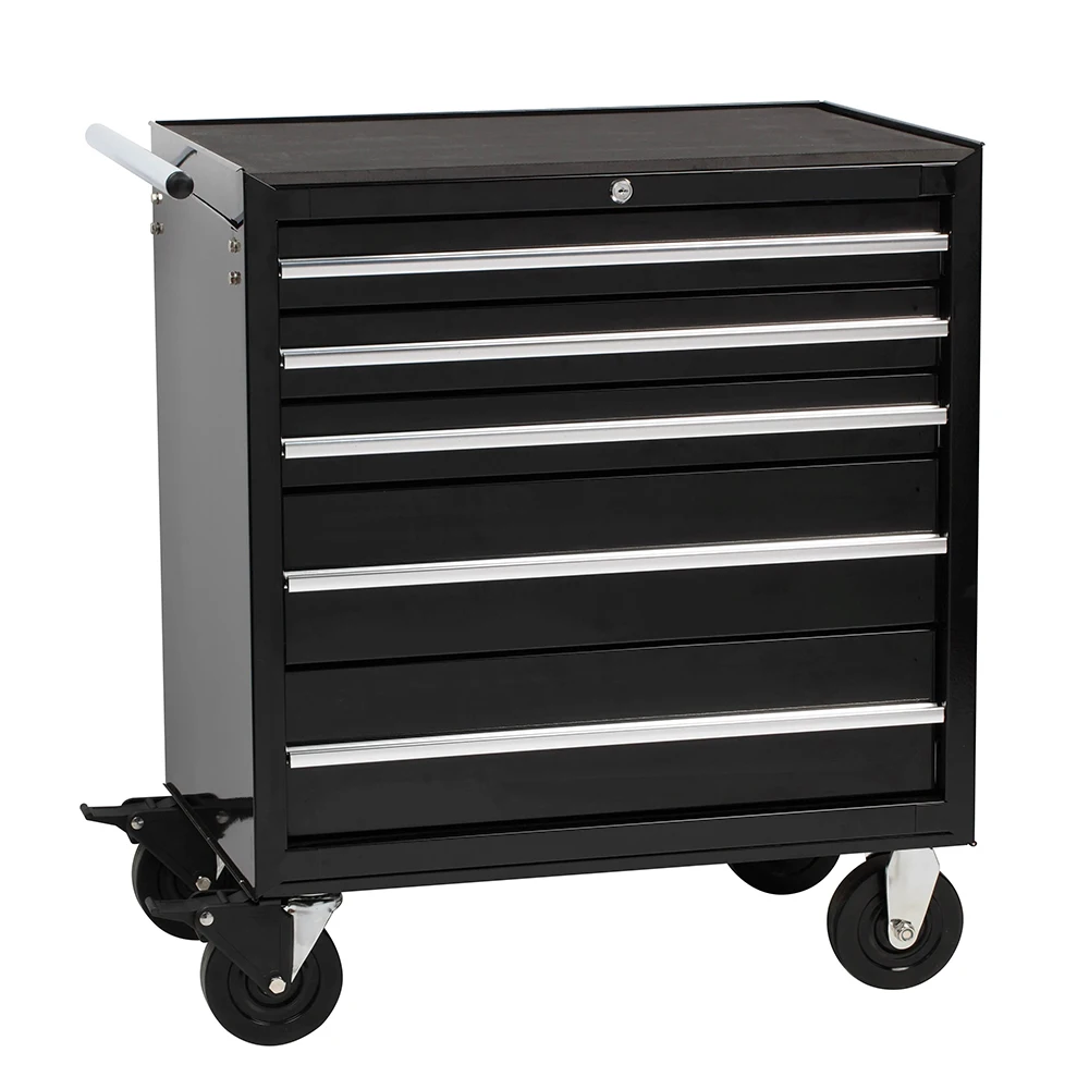 5-drawer Wheel with Handle, OEM Tool Cart Mobile Tool Cabinet