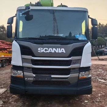 China Brand New Cost of Hydraulic Boom Diesel Engine Zoomlion 59m 62m 63m Benz Arocs Chassis Used Concrete Pump Truck Price