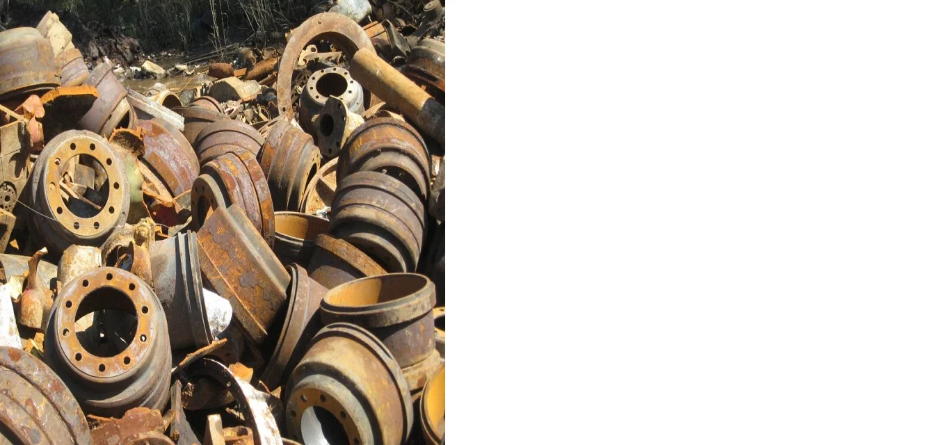 Buy Used Rail Iron Cast Iron Scrap Heavy Metal High Fe Content 99% 125kg/piece DE