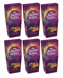 For Nestle Quality Street Imported 725 g Solid Chocolate Caramels Cremes & Pralines Candy with Biscuit Ingredient