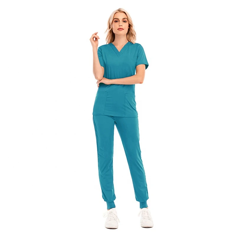 Medical Scrubs Uniforms Sets Nursing Scrub Uniform For Health Wholesale V Neck Customize Women