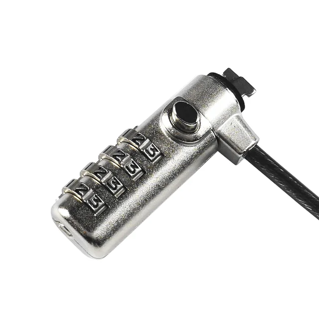 Resettable 4digit Password Combination Nano Laptop Cable Lock For Kensington Hp Buy