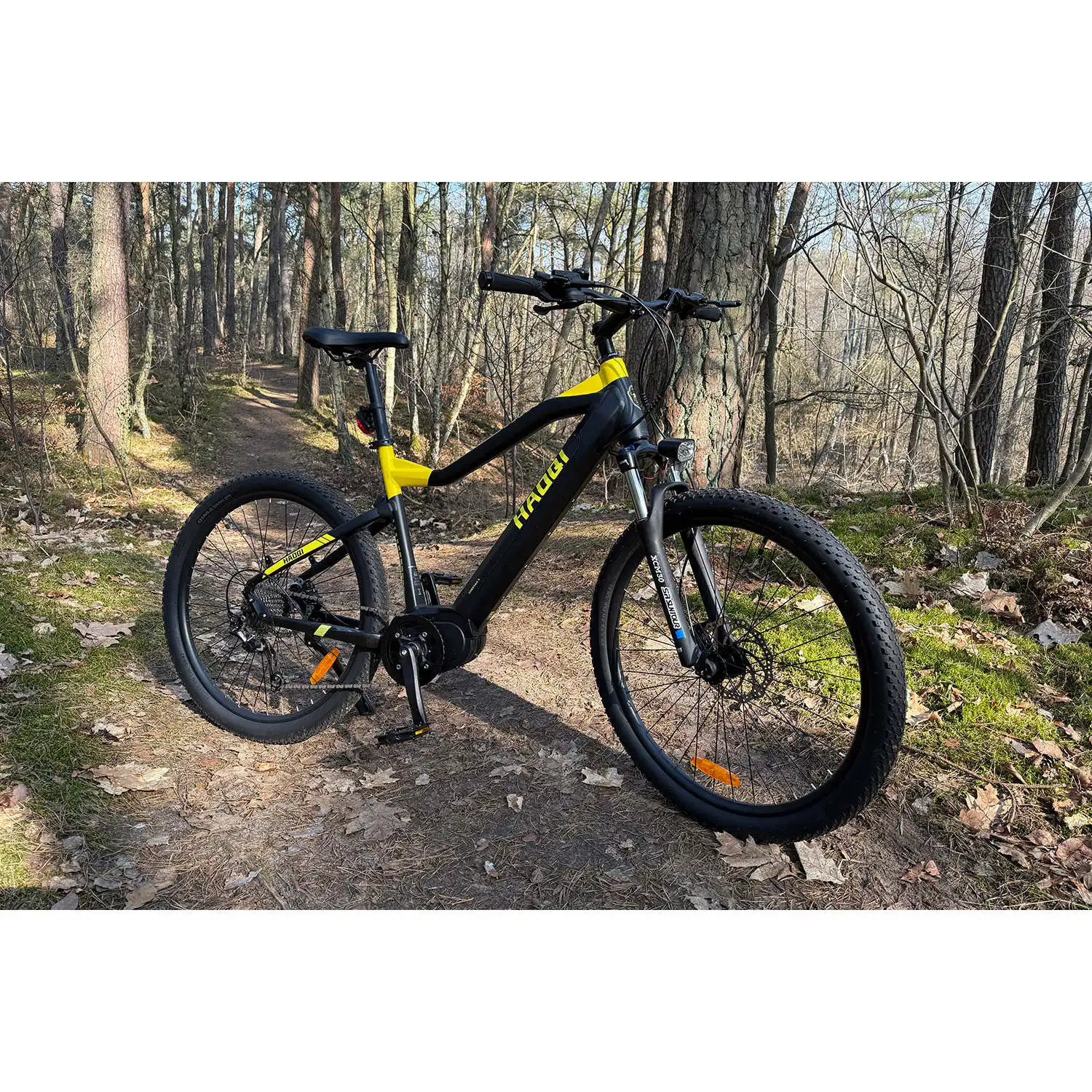 HAOQl Cheetah All-Terrain E-MTB 60V 250W Zentralmotor mit 48V Lithium-Batterie Mittelantrieb 60km Reichweite Geländetauglichkeit