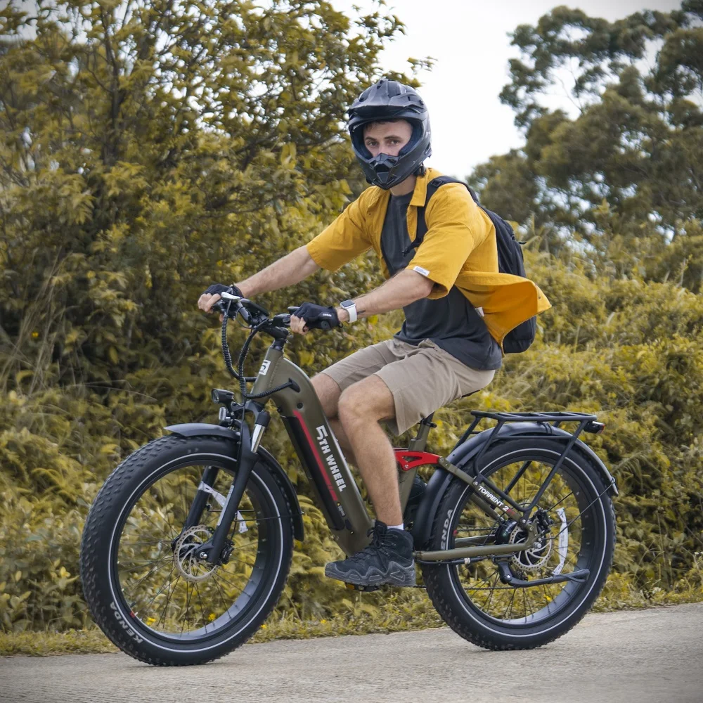 US Warehouse Fastest Off-Road MTB Electric Folding Bike Fat Tyre Electric Bike for Adults Powerful
