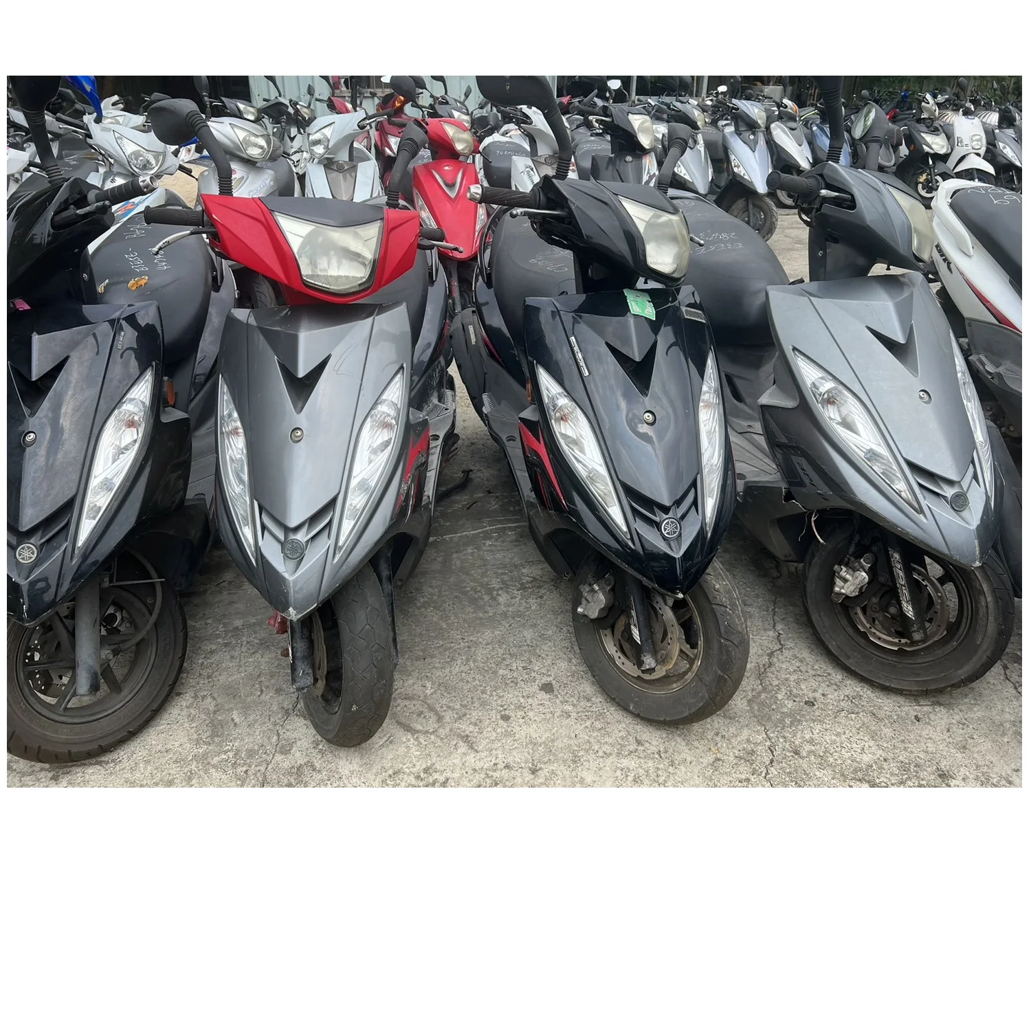 Motorcycle Second Hand Scooters Nepal Dio Red And Black Colour