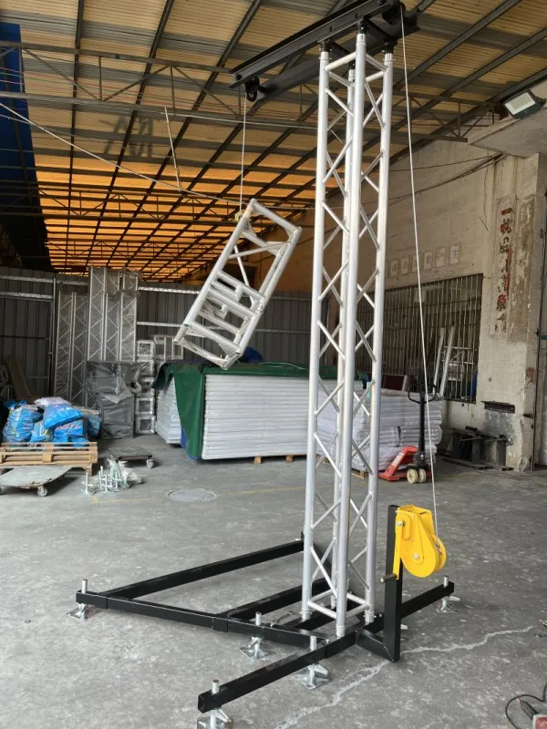 Линейный громкоговоритель стойка-подъемник для концертов и