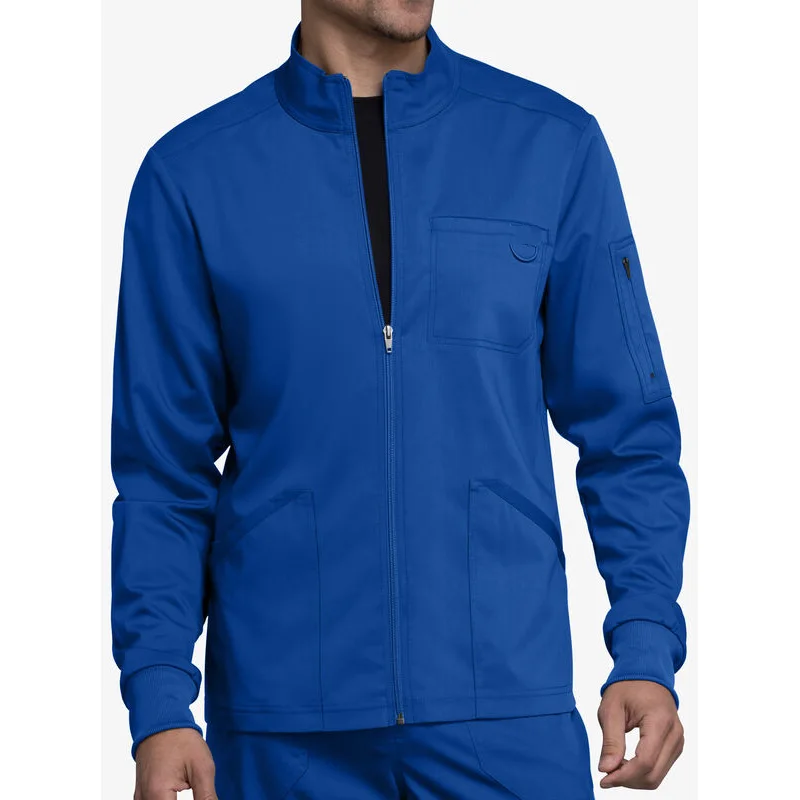 High Quality Zipper Front Hospital Uniforms Medical Mens Scrub Jackets