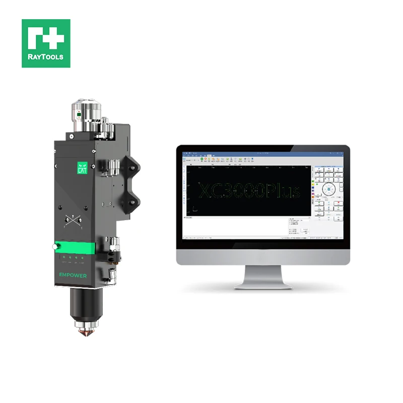 2in1 Kit Raytools BS06K-CAT Laser Head XC3000PLUS Controller Fiber Laser Cutting Parts Kit for 6KW Fiber Laser Cutting Machine