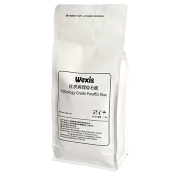 Wexis factory price tissue paraffin wax high melt point paraffin wax for histology embedding