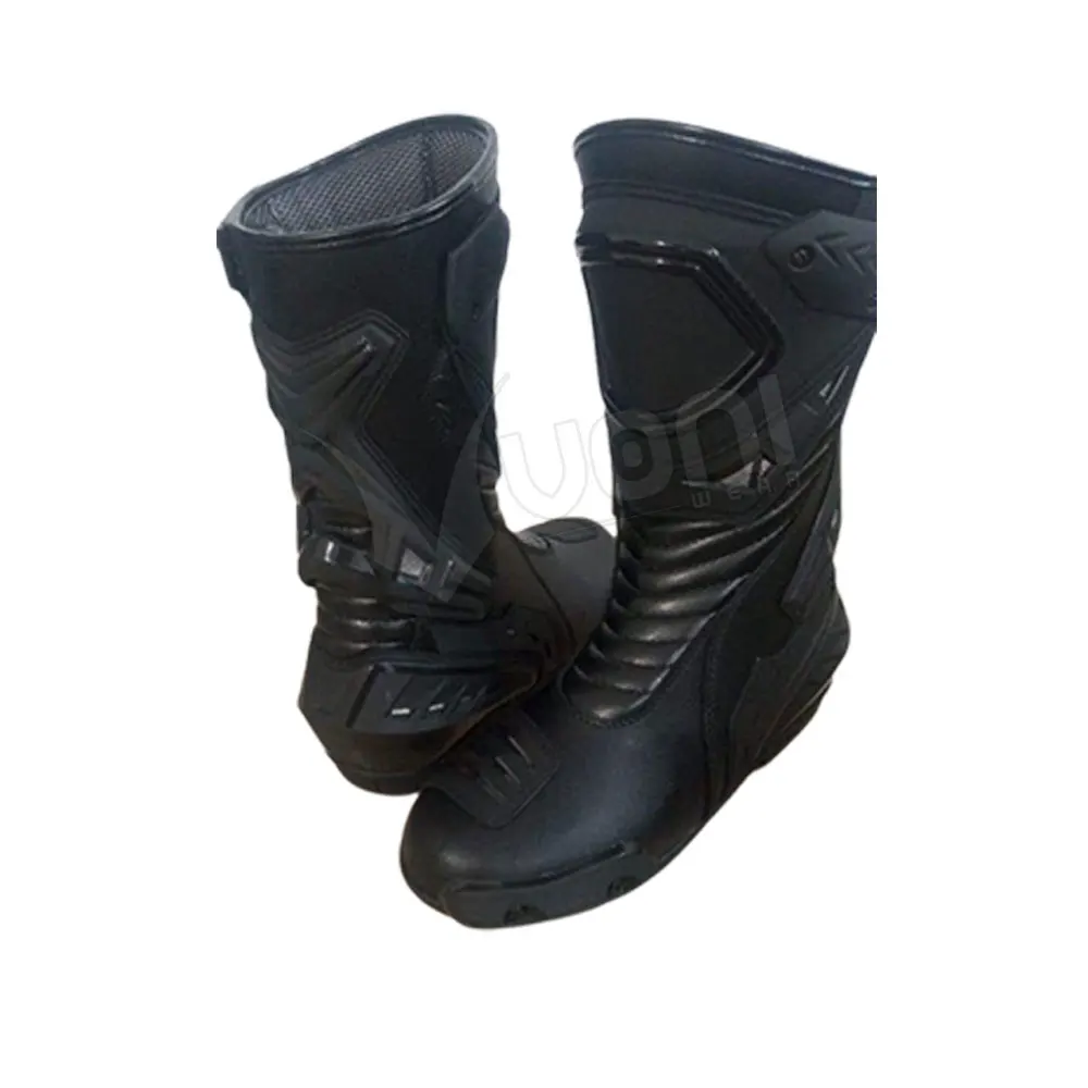 Men Motorcycle Leather Boots Waterproof Motorbike Shoes 2022 Buy
