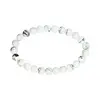 Blanc avec veines grises naturelles