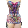Psychedelic Wave Print