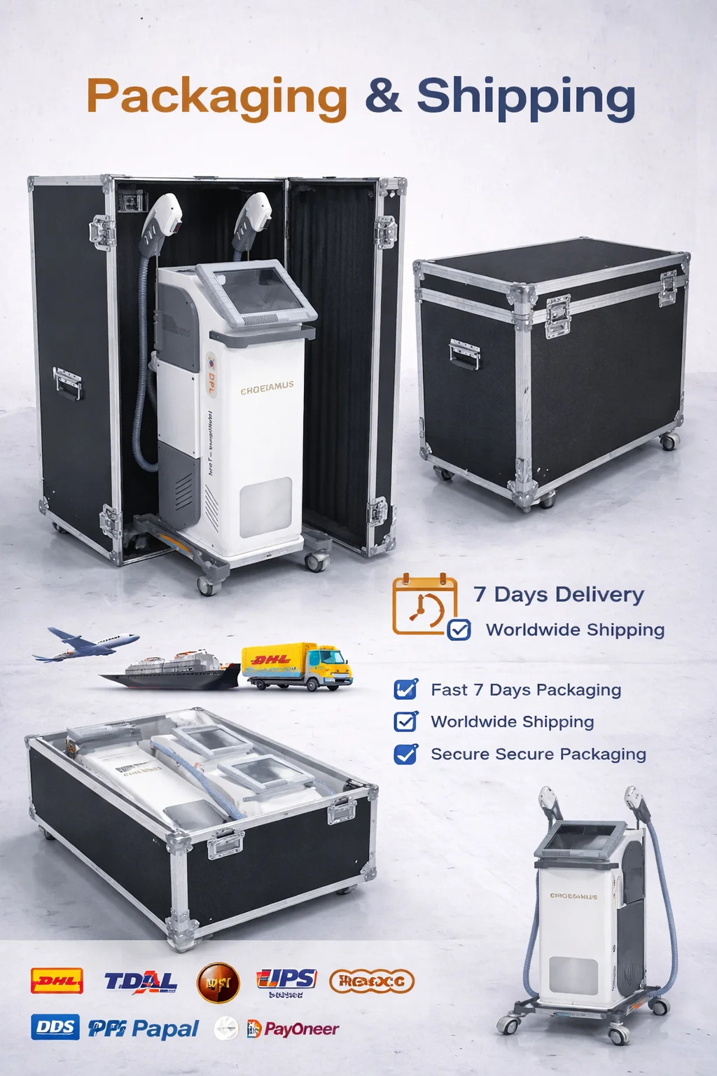 Private Label IPL DPL Beauty Machine with NIR Technology for Hair Care Skin Brightening Commercial Use