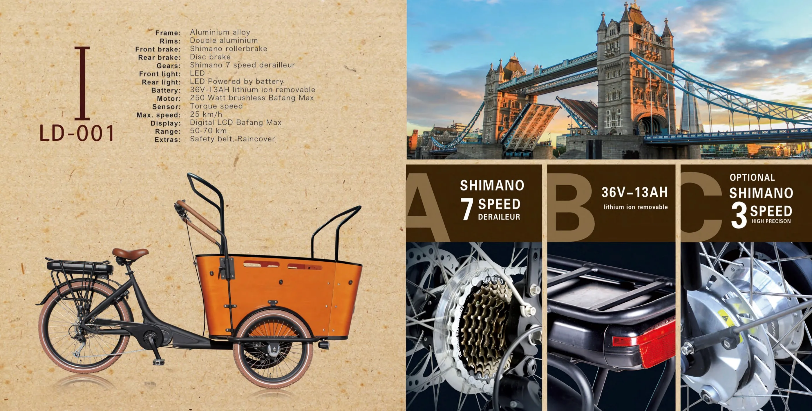 cargo bicycle for sale