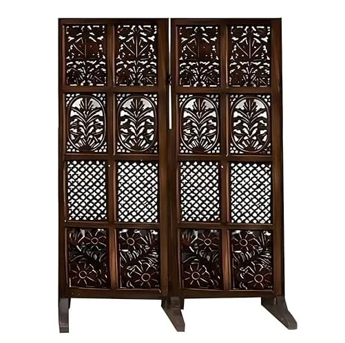 Customized Multi Functional Wood Room Separators Folding Panels Room Divider Design Decor Partition Screens Modern.