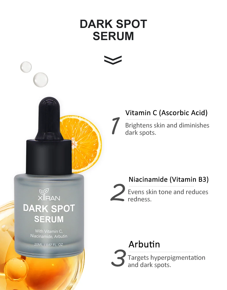 Private Label Custom Facial Serum 30ml Face Pigmentation Acne Treatment