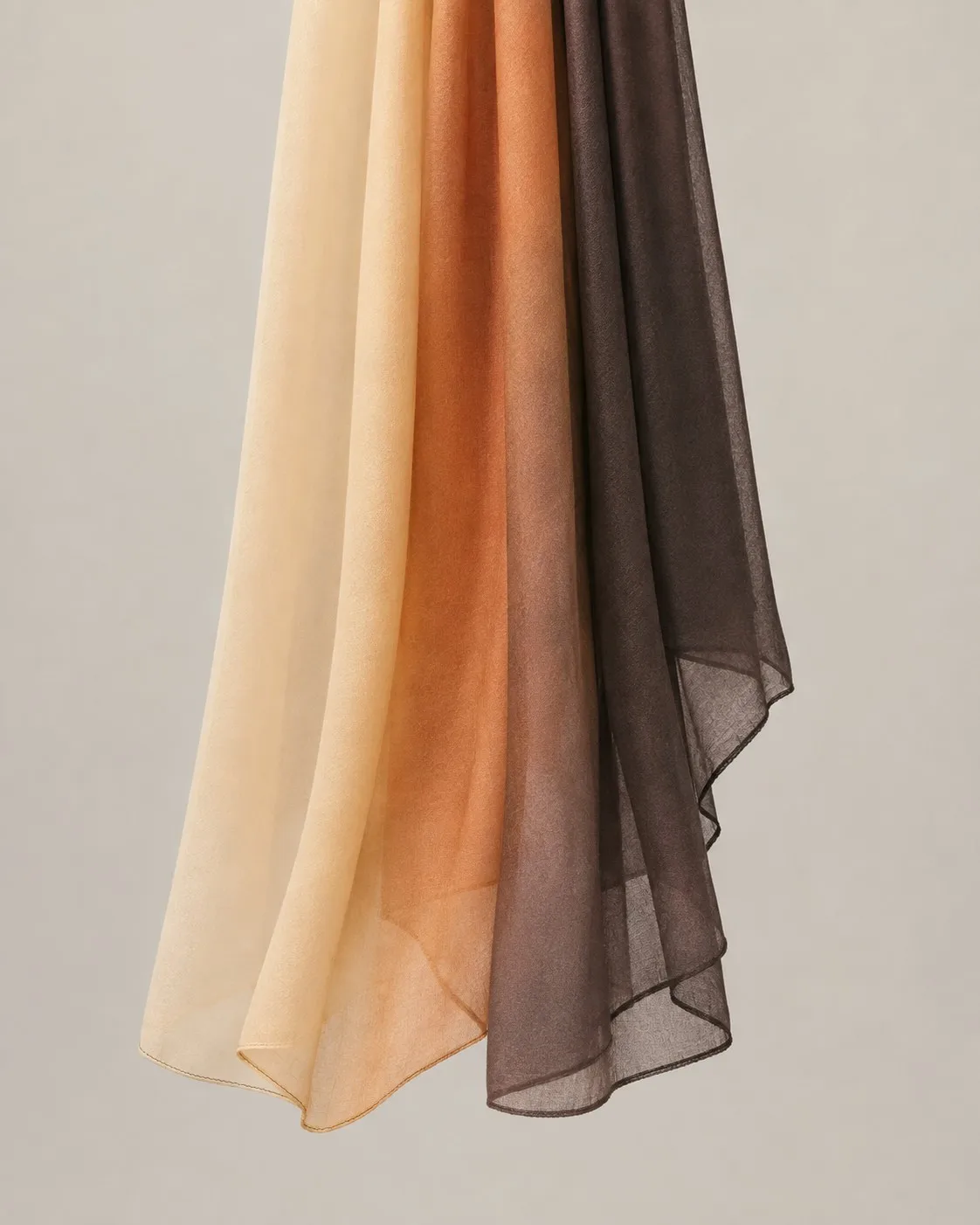 Custom Printed Modal Hijab Sunset Ombré view 6