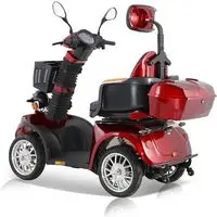 DOTMALL ZVGREEN-S25 Electric Scooter Durable Electric Mobility Roller with Swivel Seat and Electromagnetic Brake