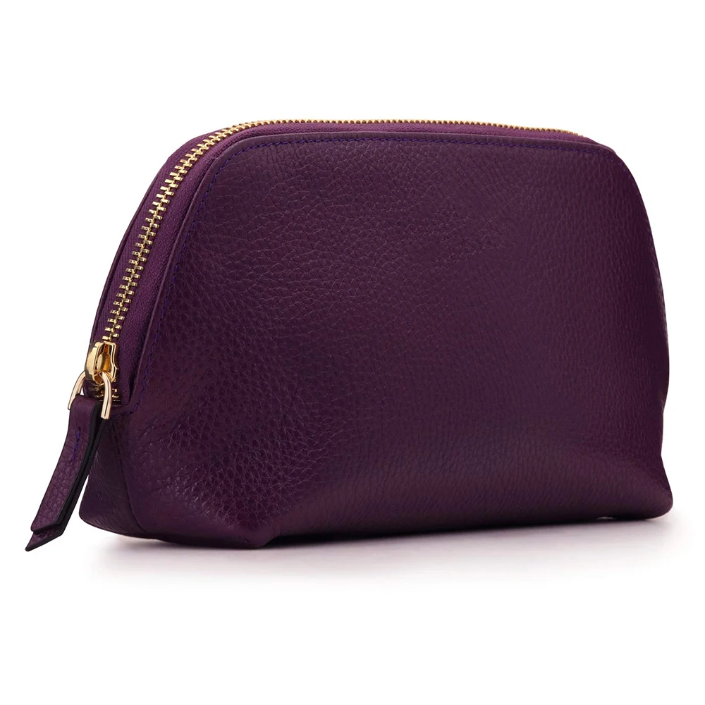Luxury Makeup Beauty Pouch/Cosmetic Bag with Zipper Closure Factory Price Customizable Traveling Makeup Cases
