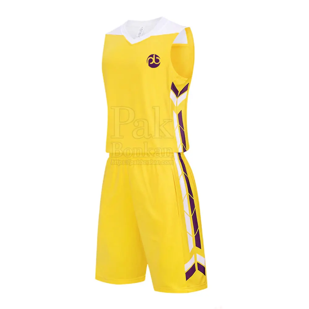 Sportswear Top Quality Basketball Uniforms Customized Color Men High