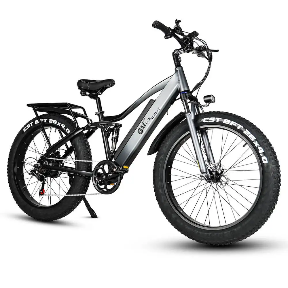 Full Suspension Off Road Electric Mountain Bike  CMACEWHEEL TP26 Fat E-MTB