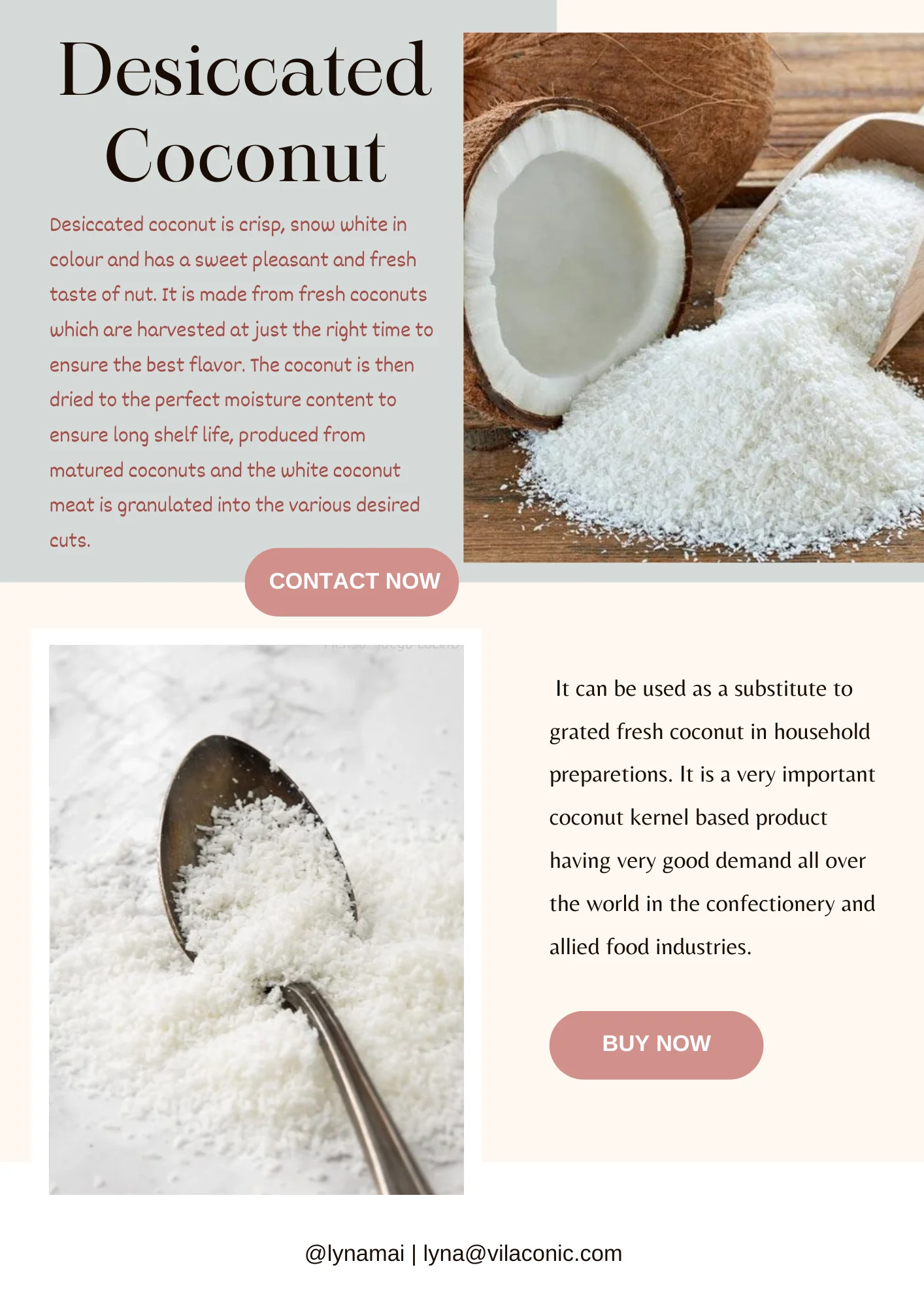 Desiccated Coconut 2024 All Types Low & High Fat Fine Grade Vietnam Origin Good Quality