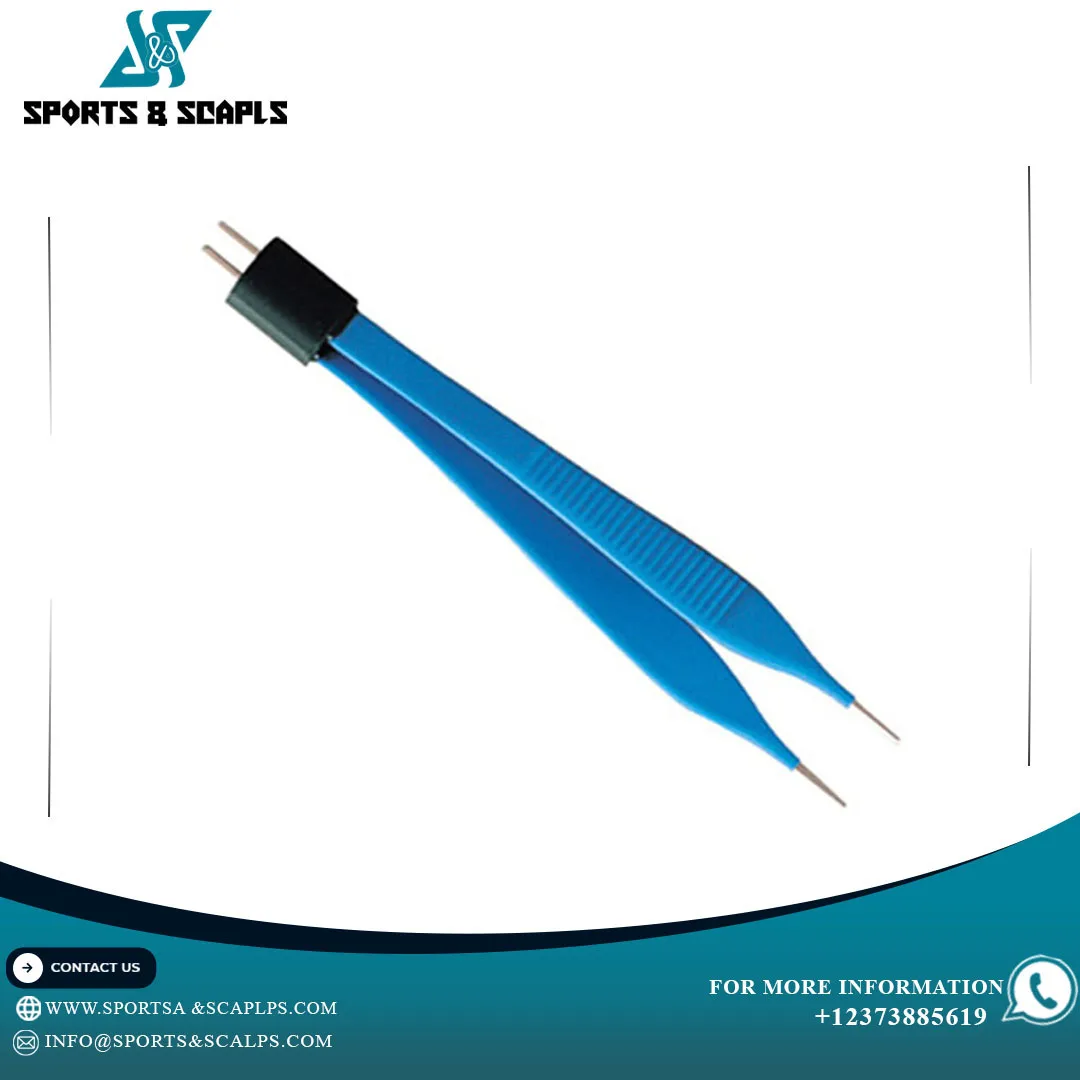 Stainless Steel Straight Tip Bipolar Electro Surgical Use Monopolar