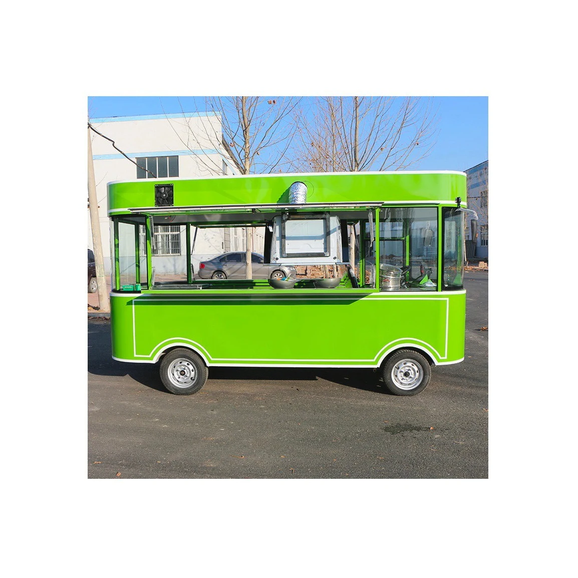 Custom Small Standard Concession Fast Food Trucks Mobile Food Trailer