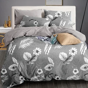 For KOSMOS 100% Cotton Custom Duvet Cover Bedding Set Quality Woven Sheet Pillowcase Duvet Cover Sheet Pillowcase Duvet