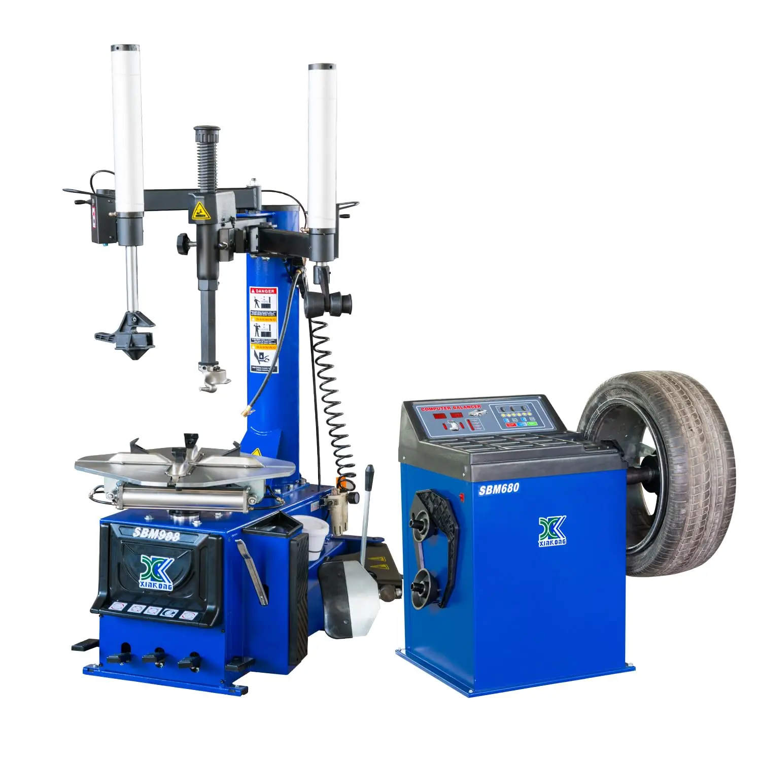 Tire Changing Machine And Balancer Combo Tyre Changer Balancing Machine