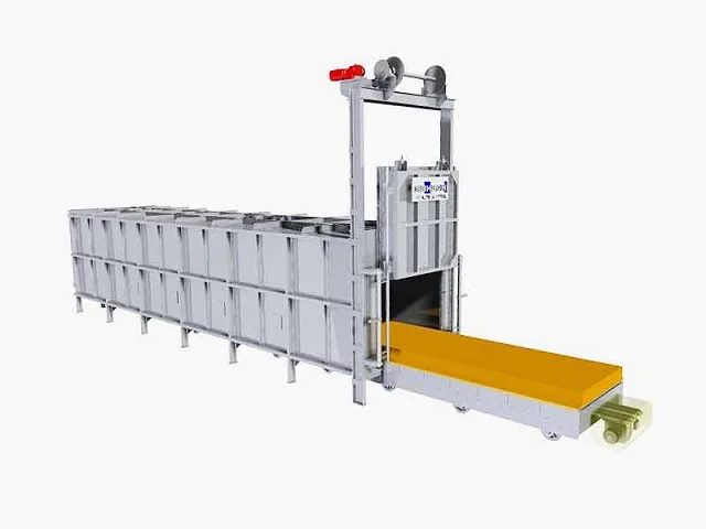 2 Ton Capacity Gas-Fired Quenching Furnace New Condition Industrial Bogie Hearth Blast Furnace for Metal Heat Treatment