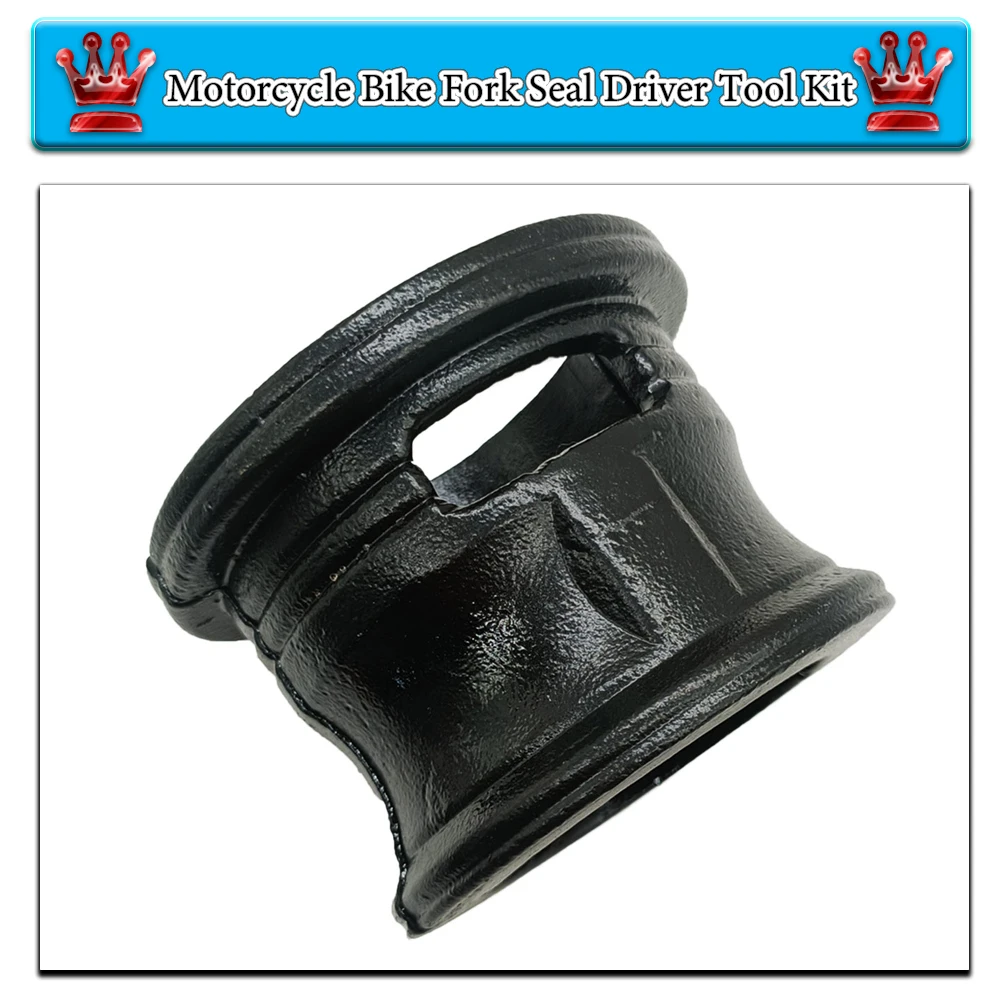 Universal Motorcycle Fork Seal Driver Tool Kit 14pcs for Use on 35mm 36mm 40mm 41mm 42mm 43mm 45mm 46mm 47mm 48mm 49mm 50mm