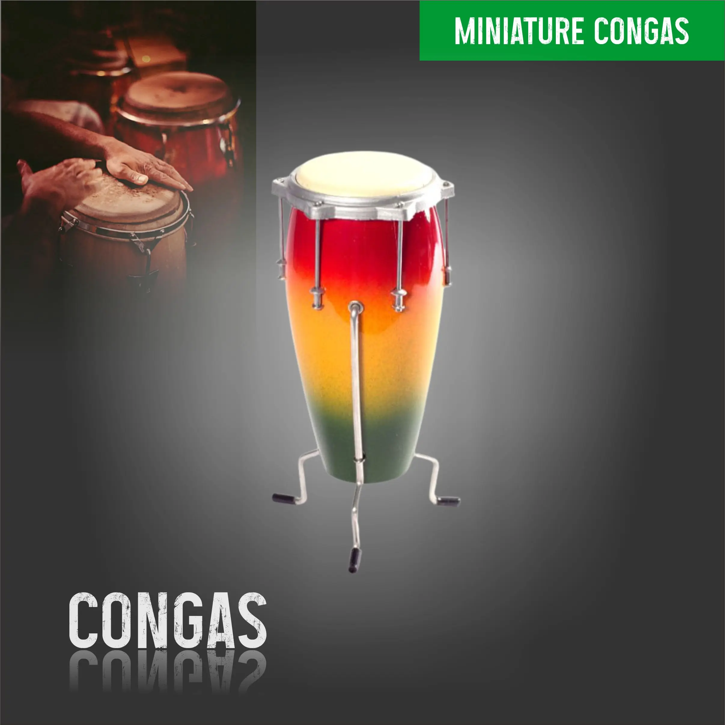 Miniature Congas Handmade Wooden Buy Miniature Congas Crafts Wood