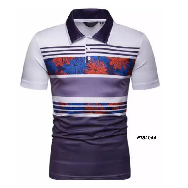 Cheap Price Men's Tshirts Custom Logo Sublimation Printing Sports Polo Shirts Men's Polo T
