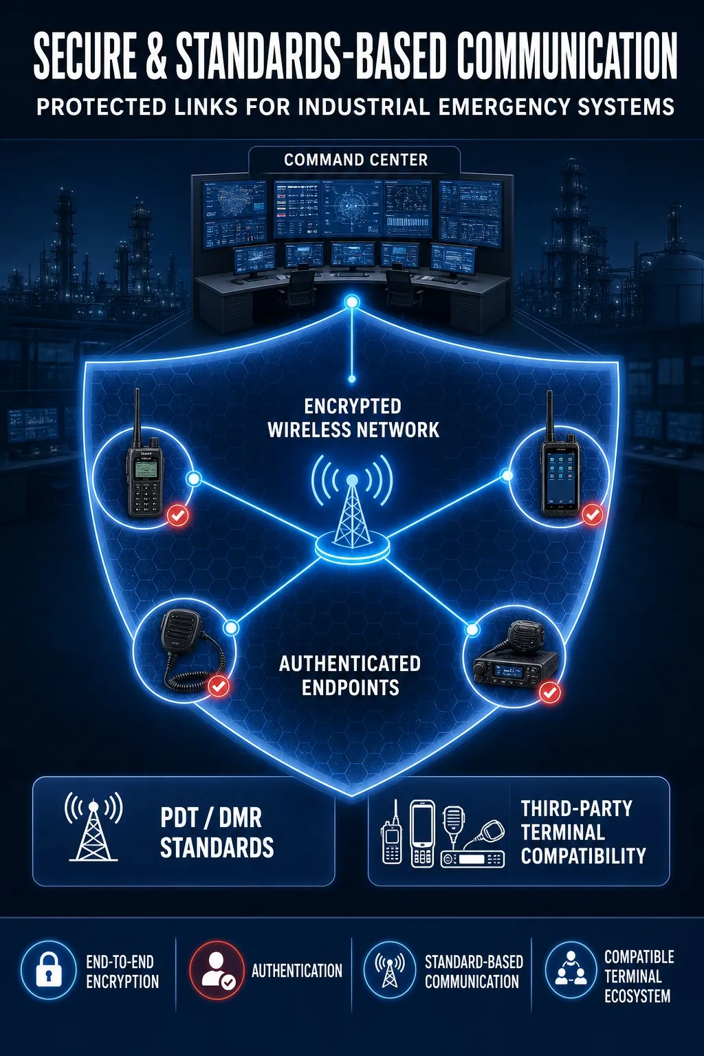 Secure Standards-Based Industrial Communication