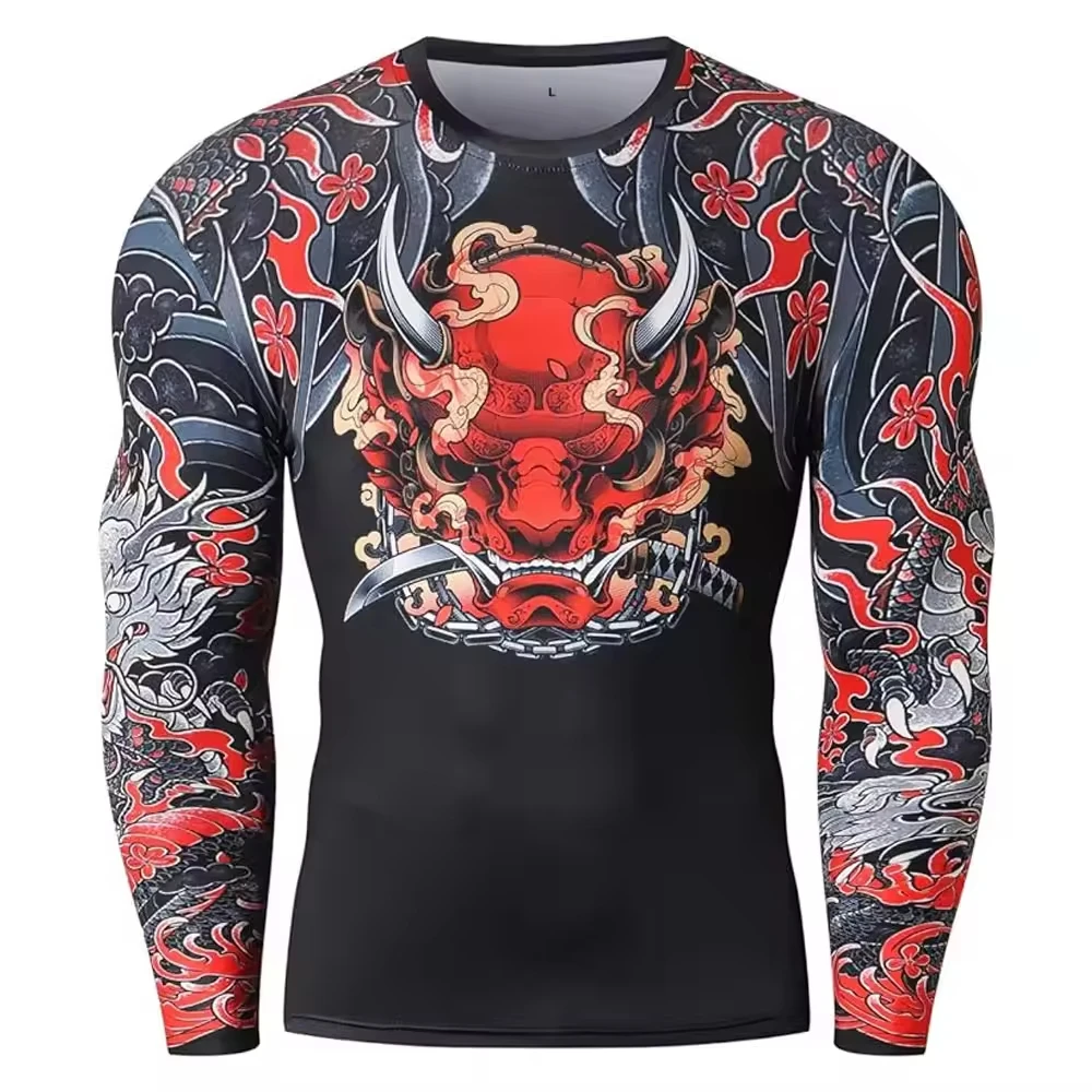 Colour Gradient BJJ Rashguards, MMA High Quality Custom design ...