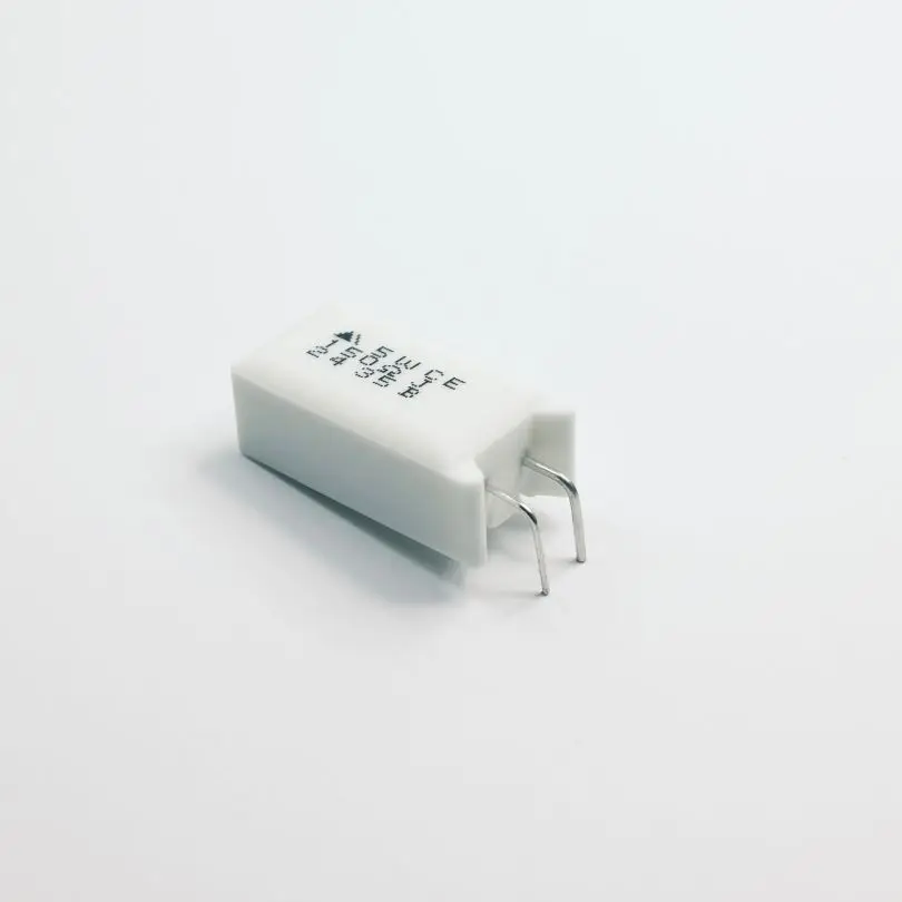 JPTEC Flameproof Bath-Tub Type Cut-Off Temperature Fuse Cement Wirewound Fixed Resistor