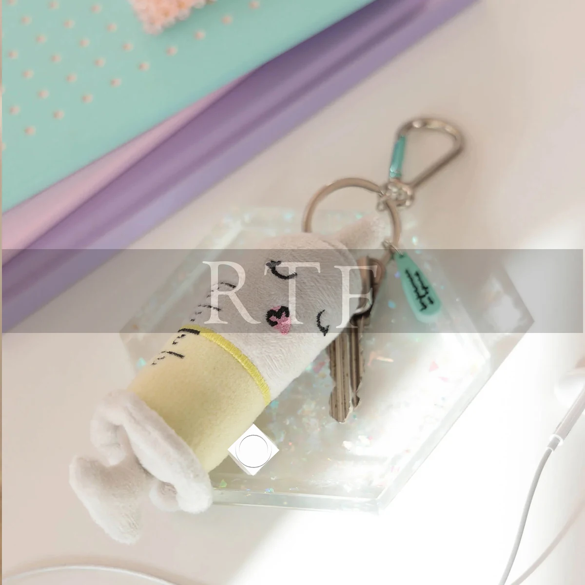 New Design Hot Sale Custom Plush Keychain Soft Toy Key Ring Stuffed Plush Lush Syringe Keychain by RAW to FINE
