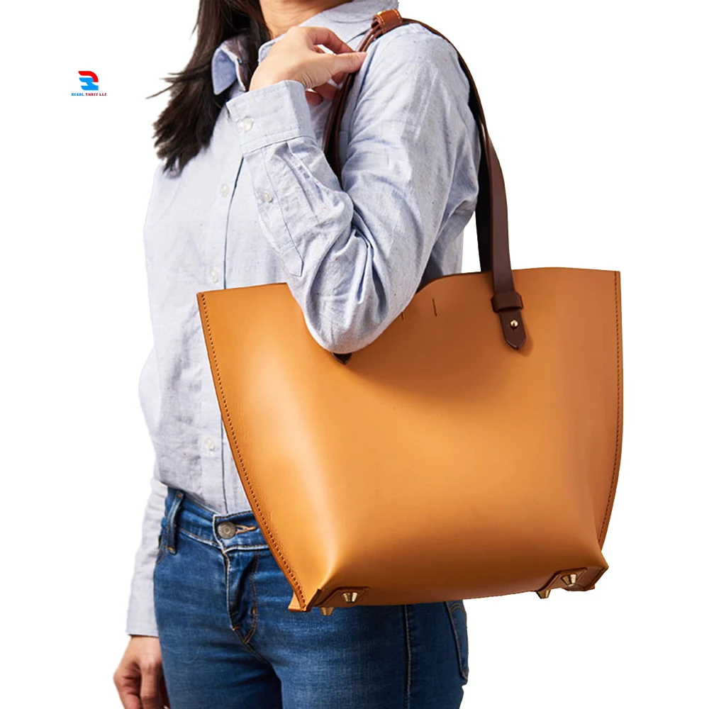 Women's Tote Crossbody Bag - Retro Large Capacity Messenger, PU Leather, Detachable Strap - View #6