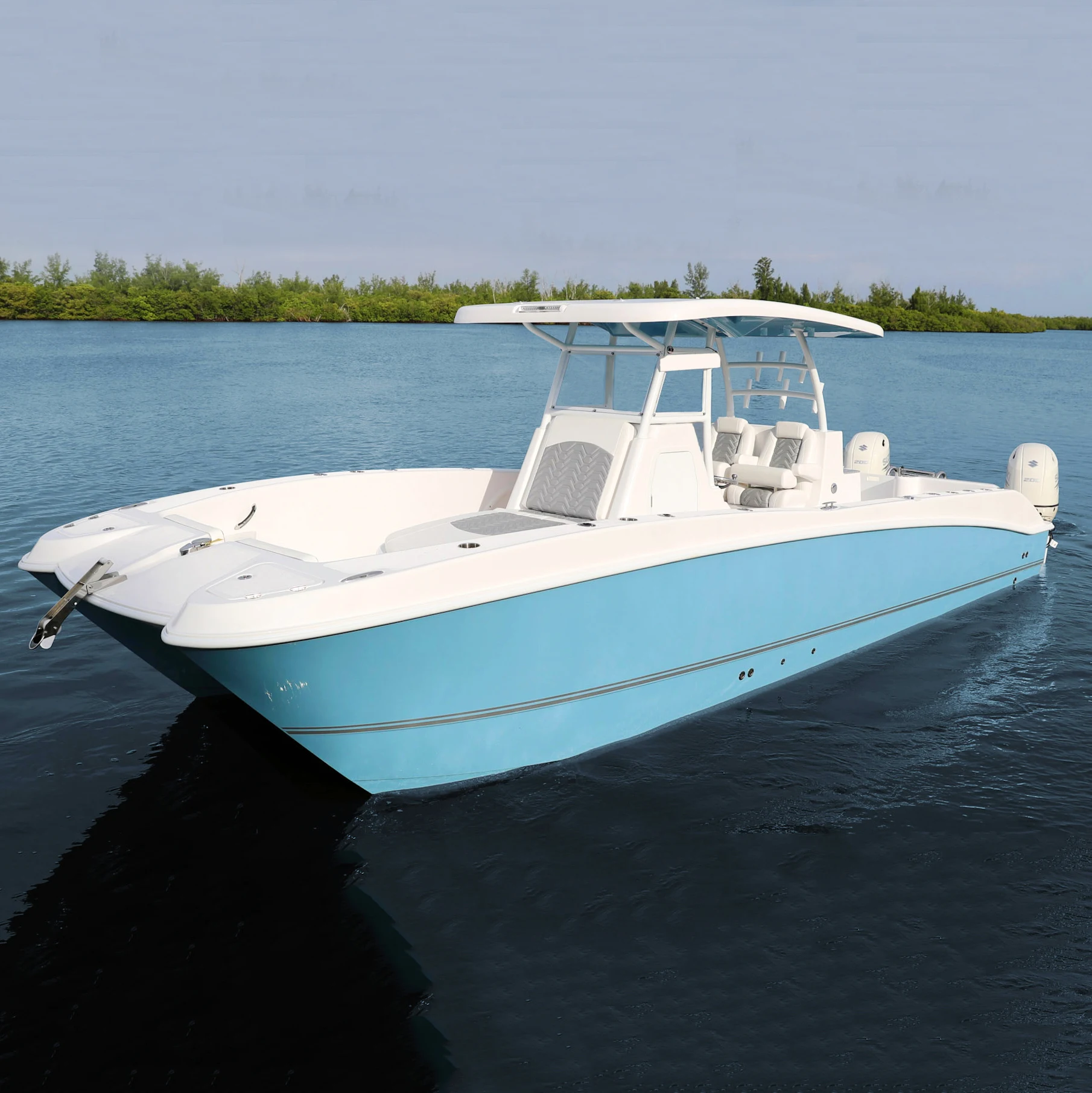 28 ft catamaran fishing boat