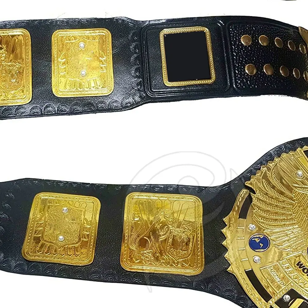 Professional Custom Tournaments Belts Leather Wrestling Boxing