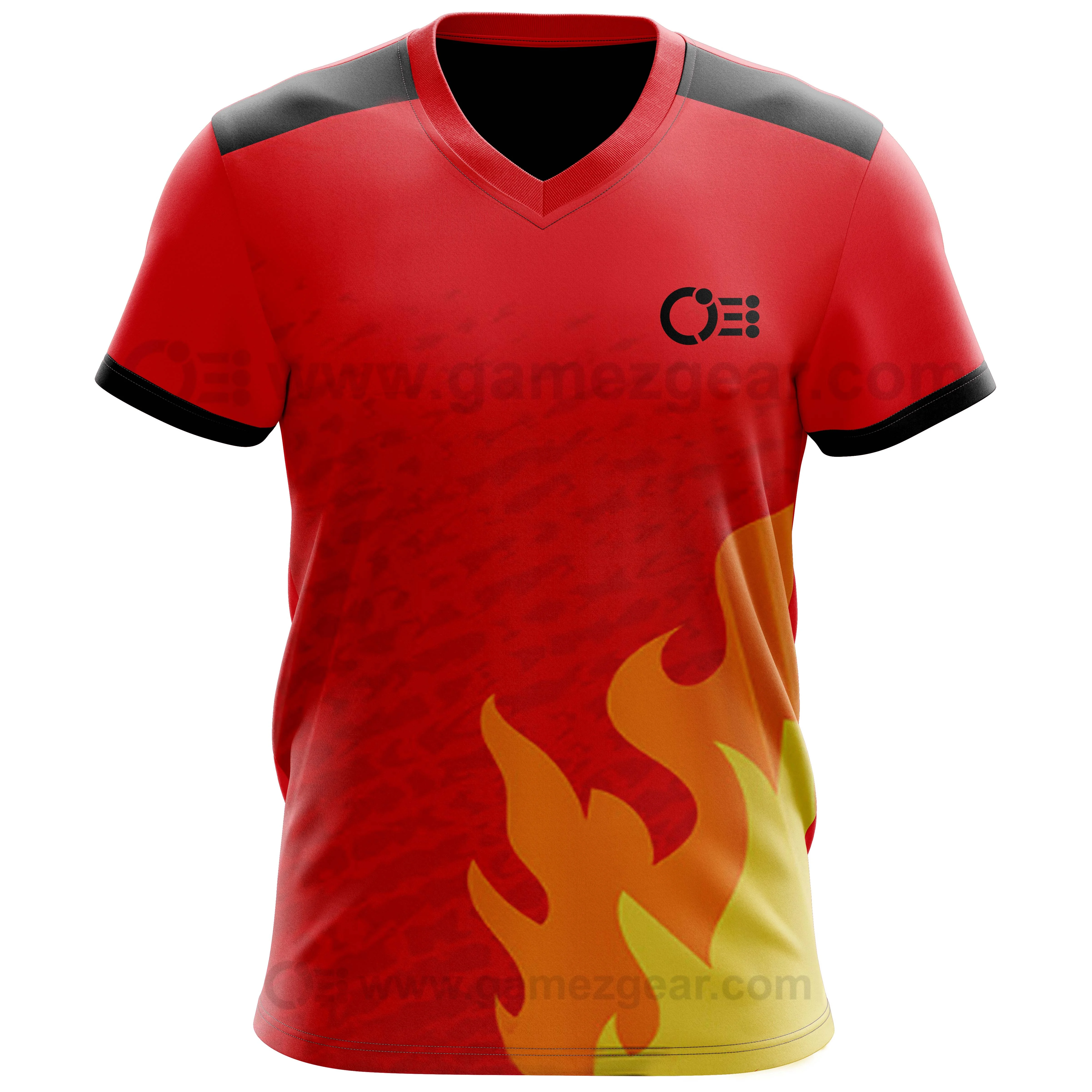 2025 Custom Design Sublimation Polyester Gaming E-Sports Team Wear Gaming Jersey E-Sports Gamers Shirts